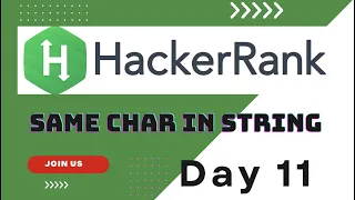 Find same Char in Two String - HackerRank