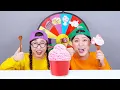 Big VS Small Spoon Challenge DONA Mukbang