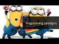 19 1 Programming paradigms