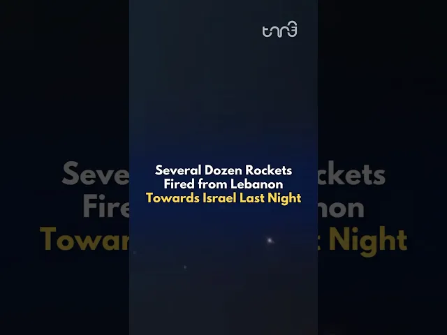 ⁣Over 50 rockets fired from south Lebanon towards northern occupied Palestine by Lebanese resistance.