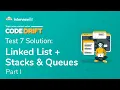 Learn Linked List Part 1 Stacks Queues CodeDrift Solution Series