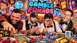 GAULES E AS MULAS DESCOBREM O GAMBLE WITH YOUR FRIENDS! 😂