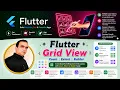 43 Flutter Grid View Widget with Count Extent and Builder Grid View Widget in Flutter