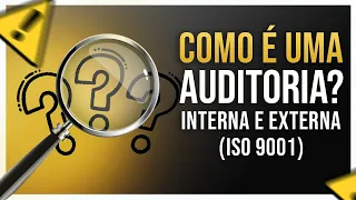 AUDITORIA INTERNA ISO 9001. COMO é uma auditoria interna ou externa ISO 9001 em qualquer empresa