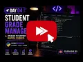 365 Days of Coding Day 4 Student Grade Manager v2 with Multiple Students Python OOP