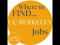 Careers at UC Berkeley - Top Academic Jobs