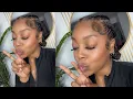 EASY PROTECTIVE STYLE 4 FEED-IN BRAIDS 2 BUNS