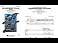 Nightmare Before Christmas Medley SATB Choir Arr Alan Billingsley
