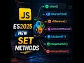 JavaScript ES2025 Just Added These Set Methods