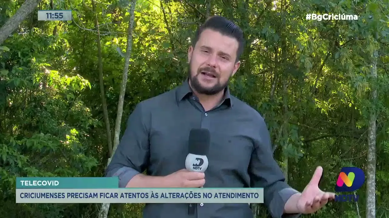 TeleCovid passa a funcionar em novo horário em Criciúma