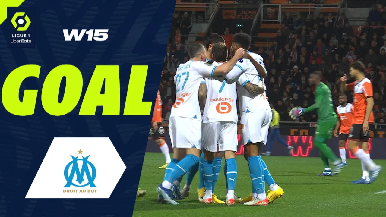 Goal Chancel MBEMBA MANGULU (3' - OM) FC LORIENT ...