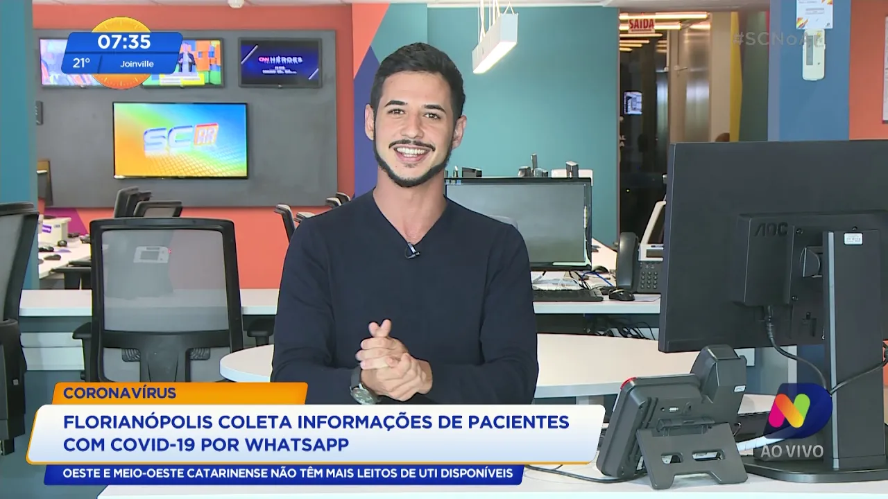 Informações sobre Covid-19 são coletadas por meio de aplicativo