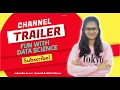 Channel Trailer data science data analyst programming coding statistics python