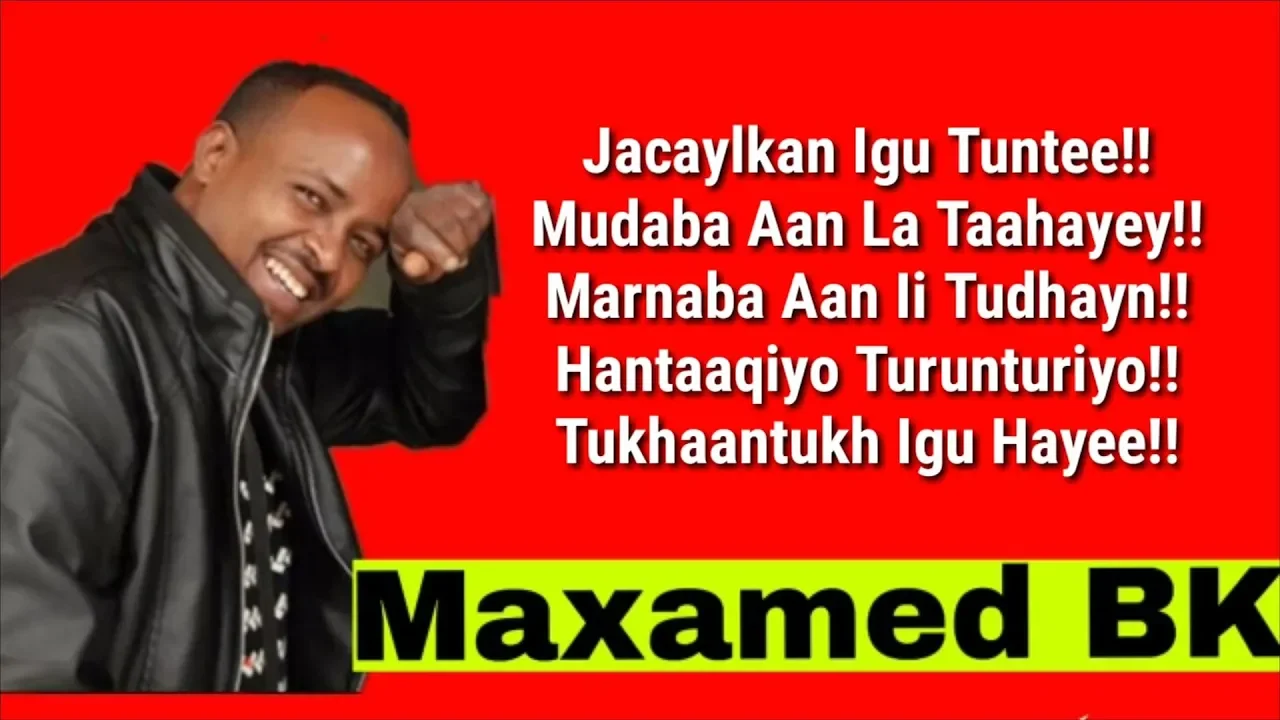 Hees cusub | Tukubo | maxamed bk 2019 lyrics