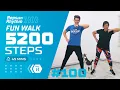 Download Lagu FUN 45 MIN 5200 STEPS WALKING Workout • Walking Workout #100 • Keoni Tamayo