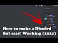 How To Make A Python Discord Bot Part 1 WORKING 2022