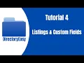 DirectoryEasy Tutorial 4 How to Add Listings and Create Custom Fields