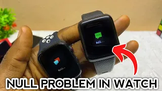 How To Fix Null In SmartWatch FitPro App