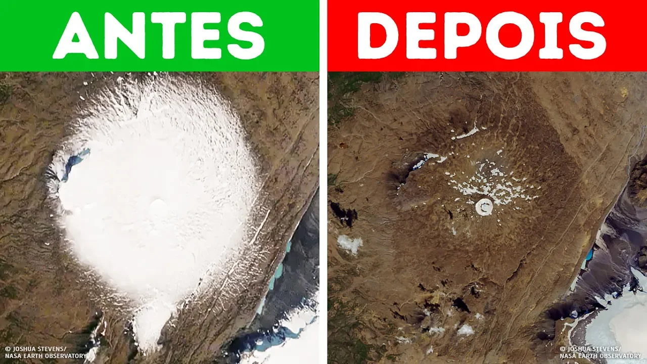 Um Novo Mundo Quente Derreteu Uma Geleira de 700 Anos
