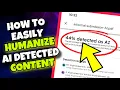 How to Remove AI Detection from Essay Text Write Undetectable AI Content