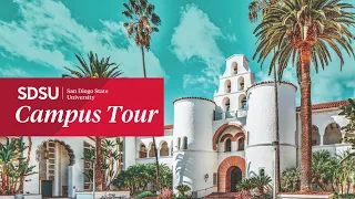 SDSU Drone Campus Tour from Above