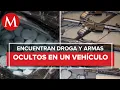 Decomisan mas de un millon de pastillas de fentanilo y armamento en garitas de Nogales