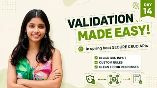 Spring Boot Validation Explained Bean Validation CRUD Example Beginner Friendly