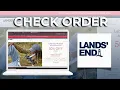 How To Check My Orders In Lands End