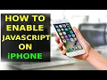 How To Enable Javascript On iPhone 2024