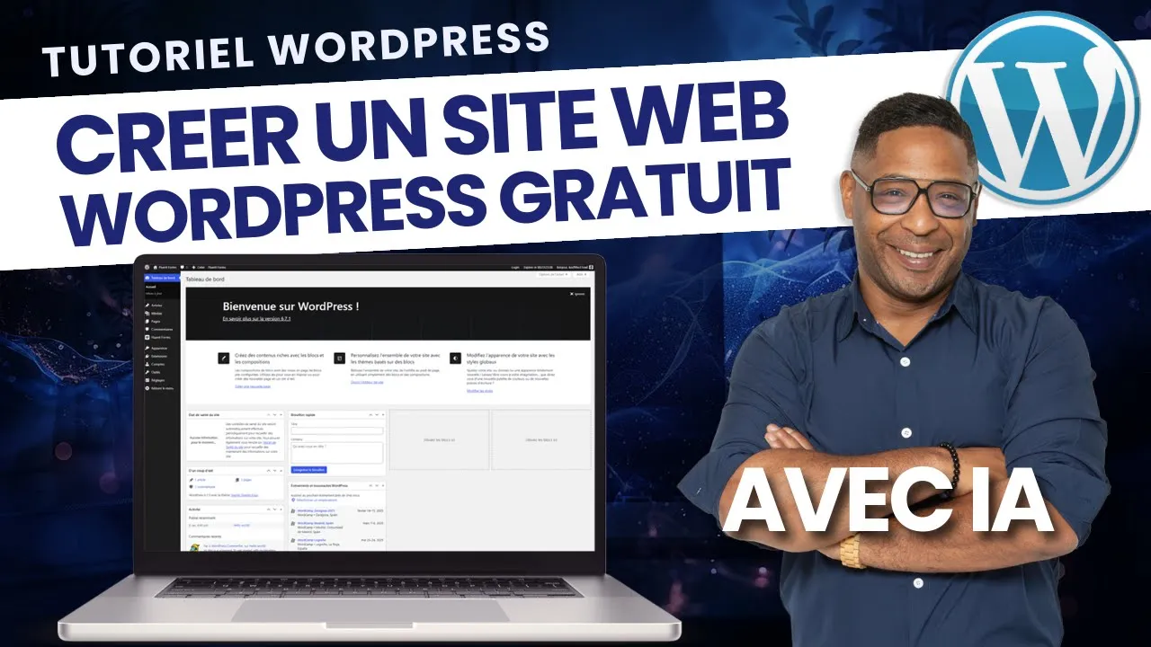 Tutoriels Formation WordPress : Comment créer un Site Web WordPress GRATUITEMENT avec IA pour Hostinger