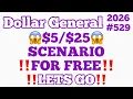 2026 Dollar General Couponing 5 25 SCENARIO FOR FREE LET S GO MUST WATCH