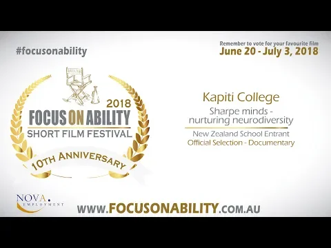 Sharpe minds - nurturing neurodiversity film thumbnail