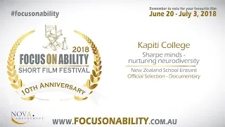 Sharpe minds - nurturing neurodiversity film thumbnail