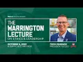 2022 Warrington Lecture with Todd Penegor President and CEO of Wendy s