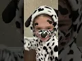Dalmatian Costume Halloween Idea for girls