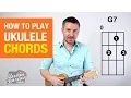 How to Play Ukulele Chords Part 1 Soprano Concert Tenor