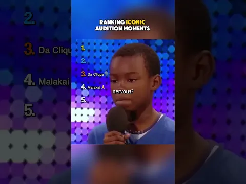 Ranking Iconic Audition Moments