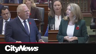 Ford and Stiles trade jabs at Queen's Park as Fall session returns