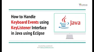 How to Handle Keyboard Events using KeyListener Interface in Java using Eclipse