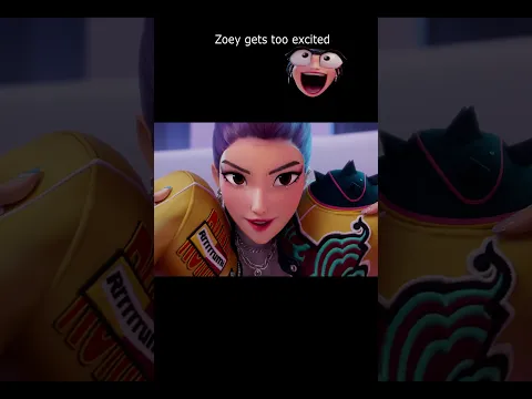 excited Zoey - KPop Demon Hunters