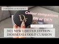 NEW 2021 DIOR CUSHION DIORMANIA GOLD LIMITED EDITION - COLOUR COMPARISON 0N or 1N UNBOXING REVIEW