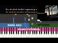 Lagu SADA AKU - Michiee (Piano Cover / Tutorial)