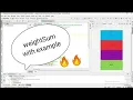 linear layout weightSum example Part - 3