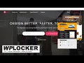 Download free themes from wplocker import Damo data by one click upload theme in wordpress site