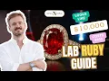 Lab Ruby Engagement Rings Buying Guide Real Value Ethics Quality Explained