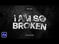Break and Shatter Anything in After Effects Motion Graphics Tutorial