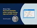 Aimsun Next Tutorial 3 2 - Post-event strategies police variable message signs and traffic control