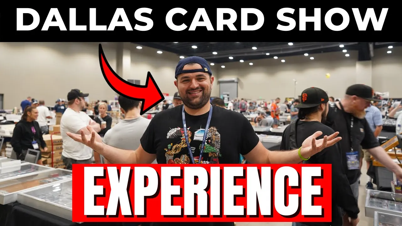 The BEST Card Show EVER? - DALLAS CARD SHOW MAY 2022