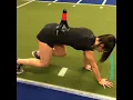 Improve core strength and stability with multidirectional bear crawls