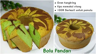 Download RESEP BOLU PANDAN Panggang Dengan Oven Tangkring_Super Lembut\u0026Empuk_Tips Memakai Otang(100% Sukses) MP3